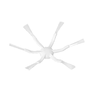 2 Stk. 6-Arm Seitenbürste Ersatzteil für Xiaomi Mijia 1C Staubsaugerroboter