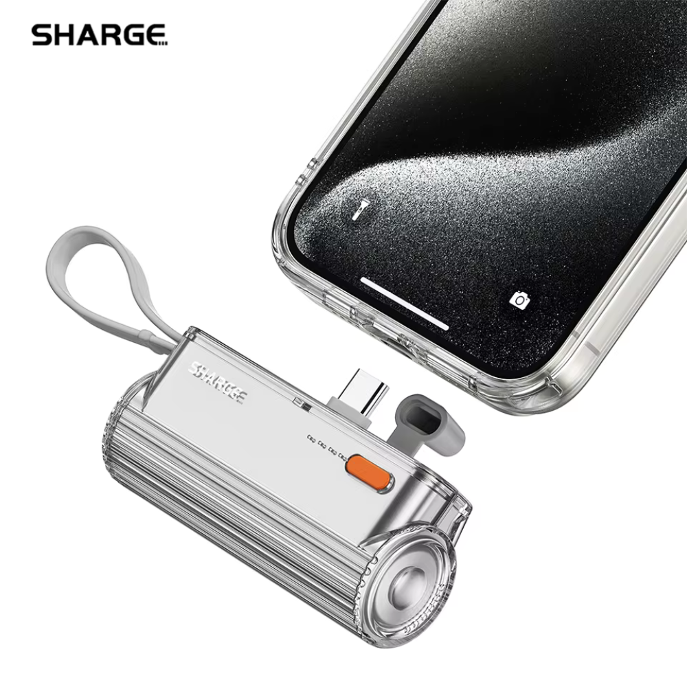 SHARGE Flow Mini 5.000 mAh Powerbank - CCC Zertifiziert – Bild 2